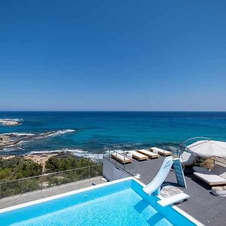 Icarus Luxury Beachfront Villa Gialiskari  Exteriér fotografie
