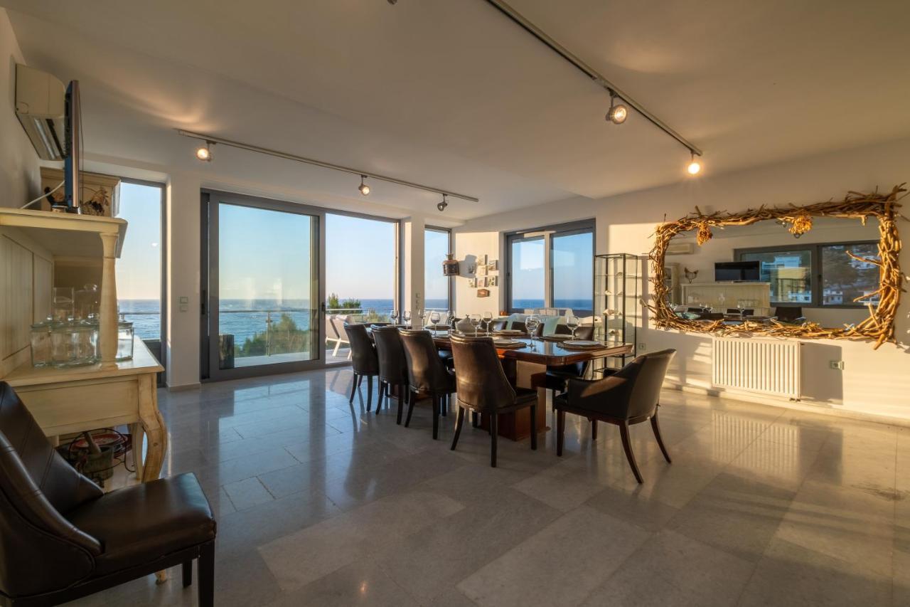 Icarus Luxury Beachfront Villa Gialiskari  Exteriér fotografie