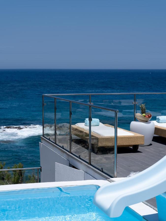 Icarus Luxury Beachfront Villa Gialiskari  Exteriér fotografie