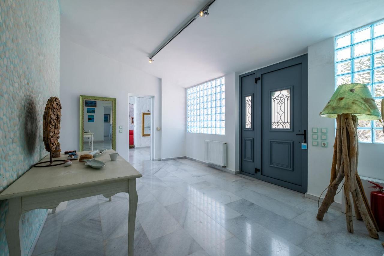 Icarus Luxury Beachfront Villa Gialiskari  Exteriér fotografie